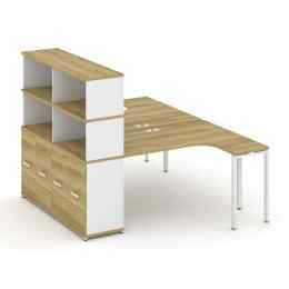 Рабочая станция Concept CN.DS-221 Металл белый